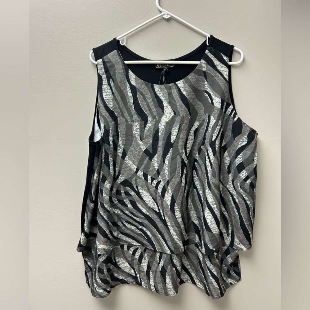 DG2 by‎ Diane Gilman Women’s Tank Top Blouse